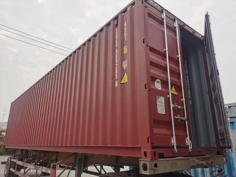 Conteneurs à portes doubles (tunnel)